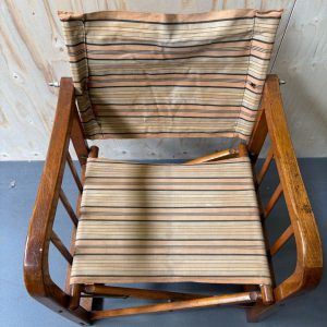 Vintage houten Naether klapstoel