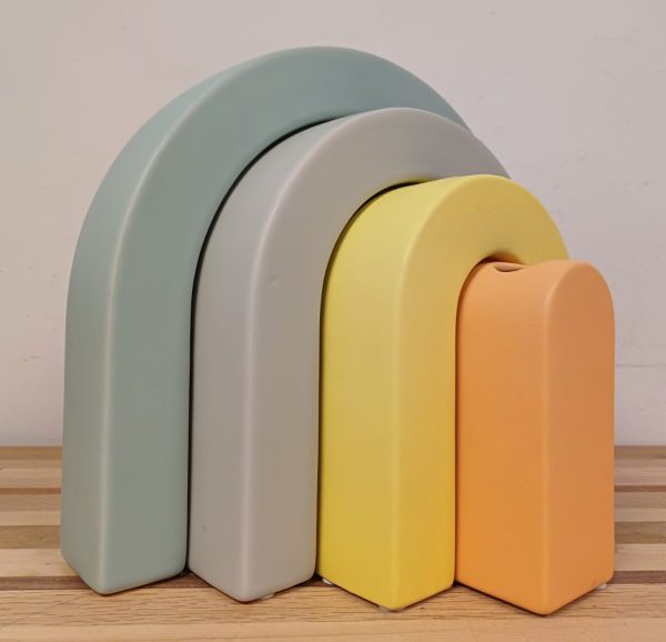Rainbow vaas (4x) - CoCo Maison - Afbeelding 3
