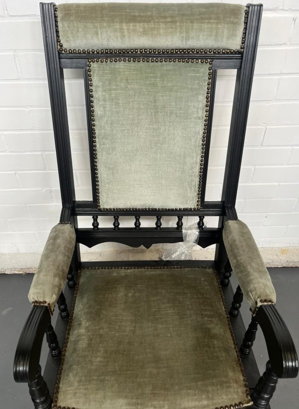 Vintage Engelse schommelstoel - Afbeelding 5