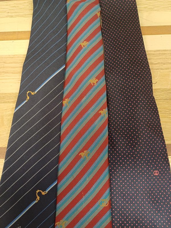Gucci Stropdassen - 100% Zilk - 3 stuks