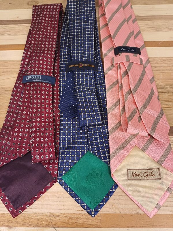 Stropdassen - Tommy Hilfiger / Gils / Polo by Ralph Lauren - 3 stuks - Afbeelding 2