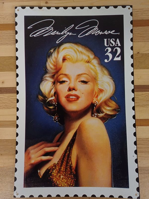 Metaalplaat van Marilyn Monroe - Afbeelding 5