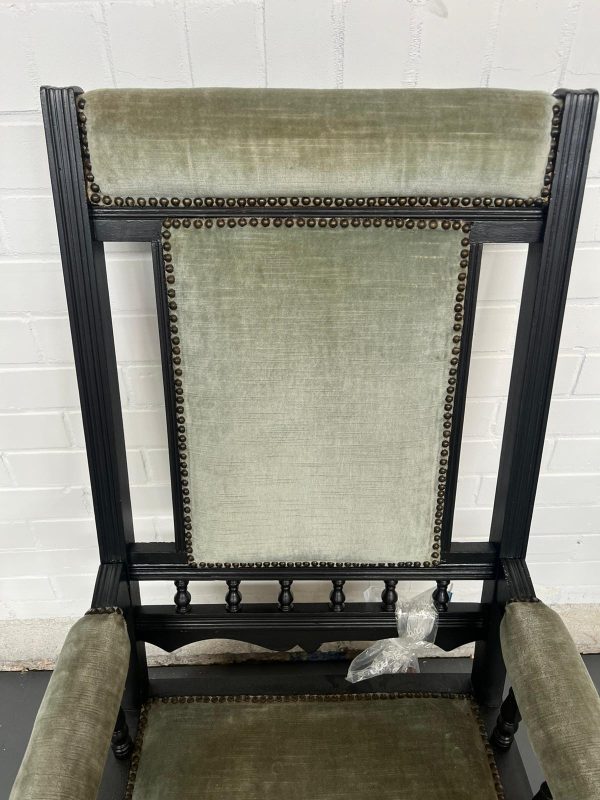 Vintage Engelse schommelstoel - Afbeelding 6