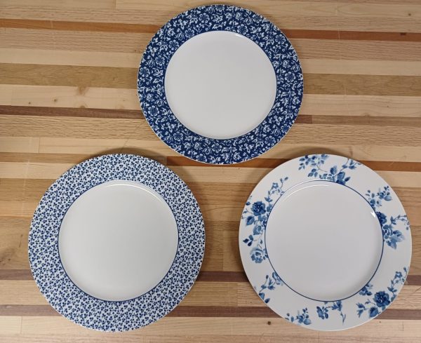 Laura Ashley borden - 3 stuks