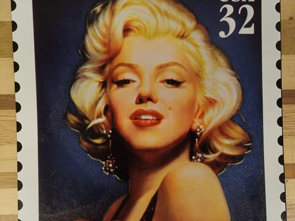 Metaalplaat van Marilyn Monroe - Afbeelding 3