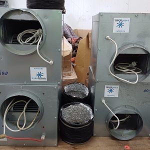 Afzuigbox - 1500 m3 - 4 stuks