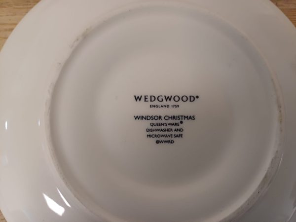 Wedgwood Windsor Christmas kop en schotels - 4 stuks - Afbeelding 2
