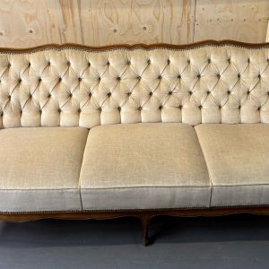 Antieke Chesterfield bank / sofa - fluweel