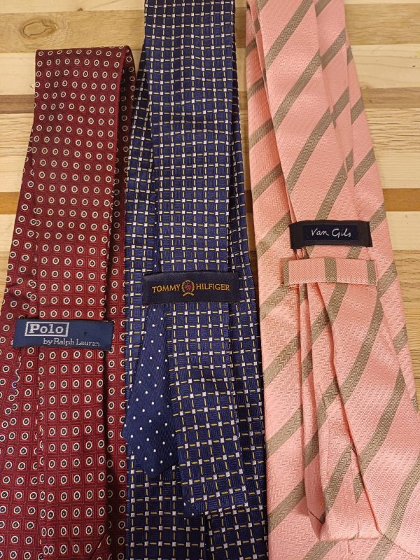 Stropdassen - Tommy Hilfiger / Gils / Polo by Ralph Lauren - 3 stuks - Afbeelding 3