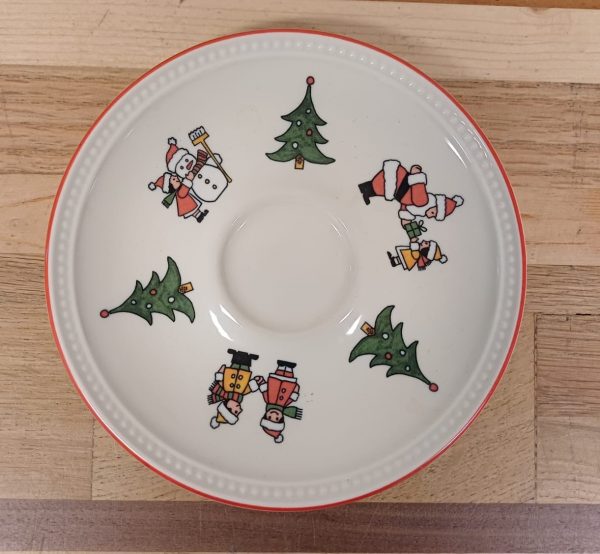 Wedgwood Windsor Christmas kop en schotels - 4 stuks - Afbeelding 4