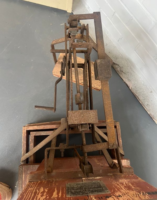Antieke Bascule weegschaal - Afbeelding 11