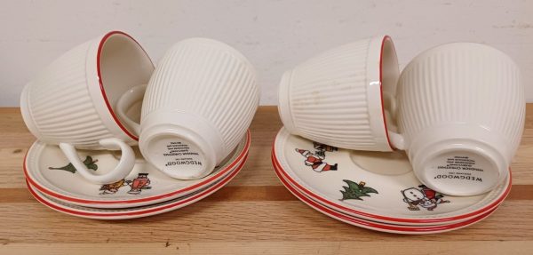 Wedgwood Windsor Christmas kop en schotels - 4 stuks - Afbeelding 6