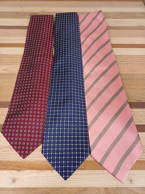 Stropdassen - Tommy Hilfiger / Gils / Polo by Ralph Lauren - 3 stuks