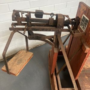 Antieke Bascule weegschaal