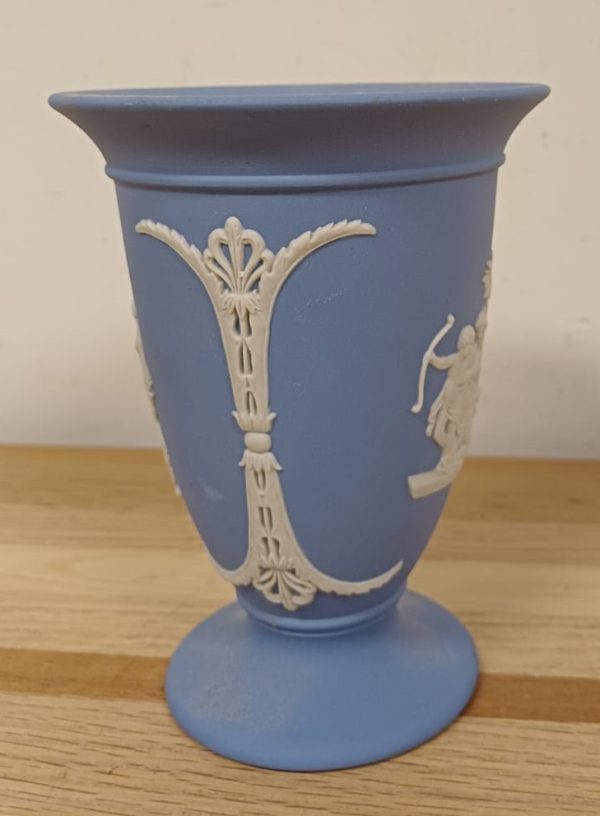Wedgwood Blue Jasperware - Griekse vaas - Afbeelding 3