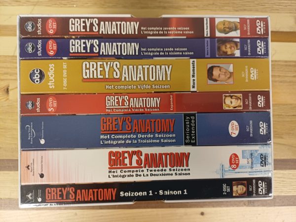 Grey's Anatomy - seizoen 1 t/m 7 - nieuw in folie - Afbeelding 2