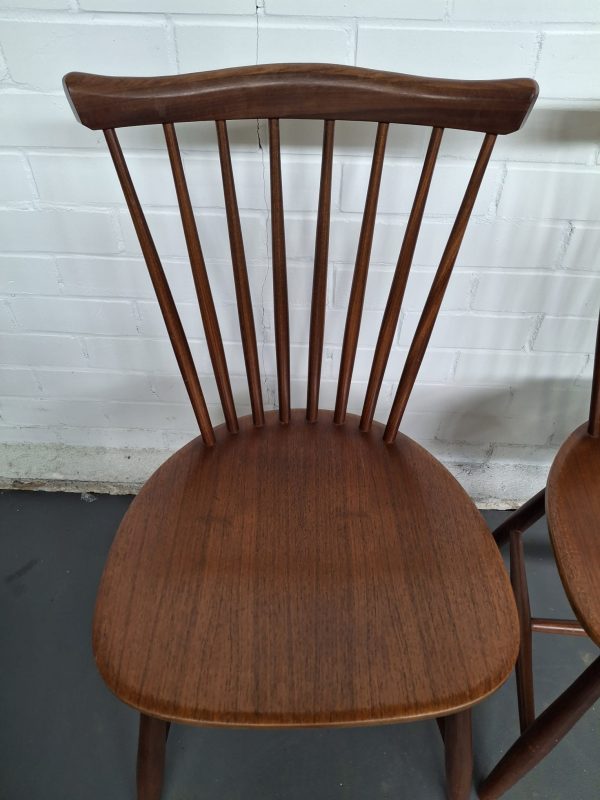 Pastoe Spijlenstoelen - vintage stoelen - 3 stuks - Afbeelding 3