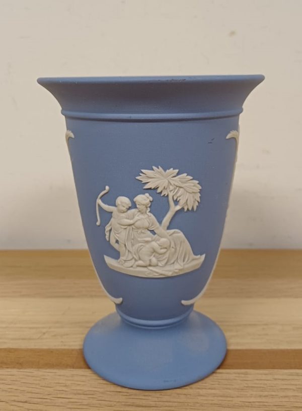 Wedgwood Blue Jasperware - Griekse vaas - Afbeelding 2