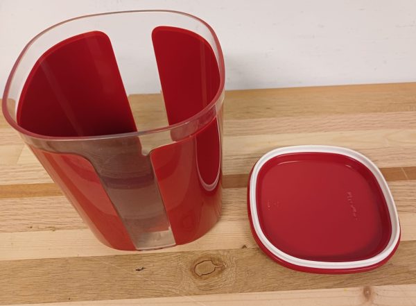 Tupperware Eleganzia vensterbus Rood 1,5L - Afbeelding 4