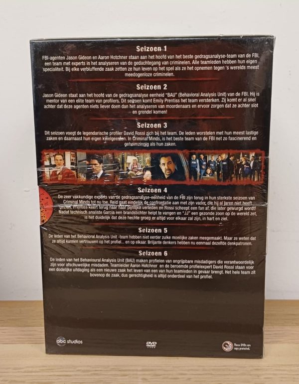 Criminal Minds - Seizoen 1 t/m 6 Box - nieuw in folie - Afbeelding 4