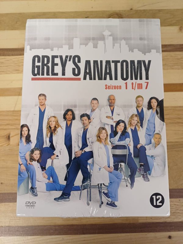 Grey's Anatomy - seizoen 1 t/m 7 - nieuw in folie
