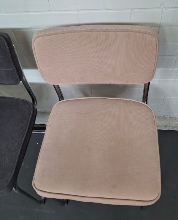 Eetkamerstoelen - buisstoelen - 3 stuks - Afbeelding 3