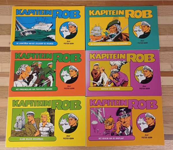 Kapitein Rob - deel 1 t/m 6