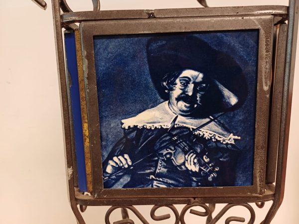 Vintage paraplubak met tegels van Frans Hals - Afbeelding 6