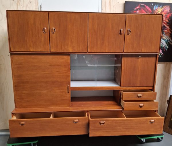 Vintage Fristho Franeker dressoir / wandkast - Afbeelding 6