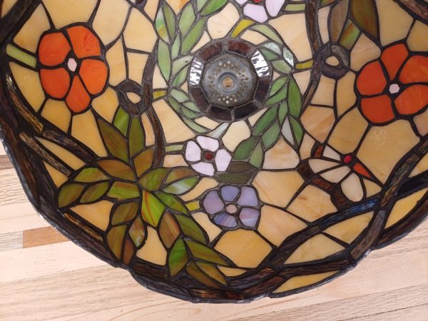 Glas in lood lampenkap - Tiffany style - Afbeelding 2