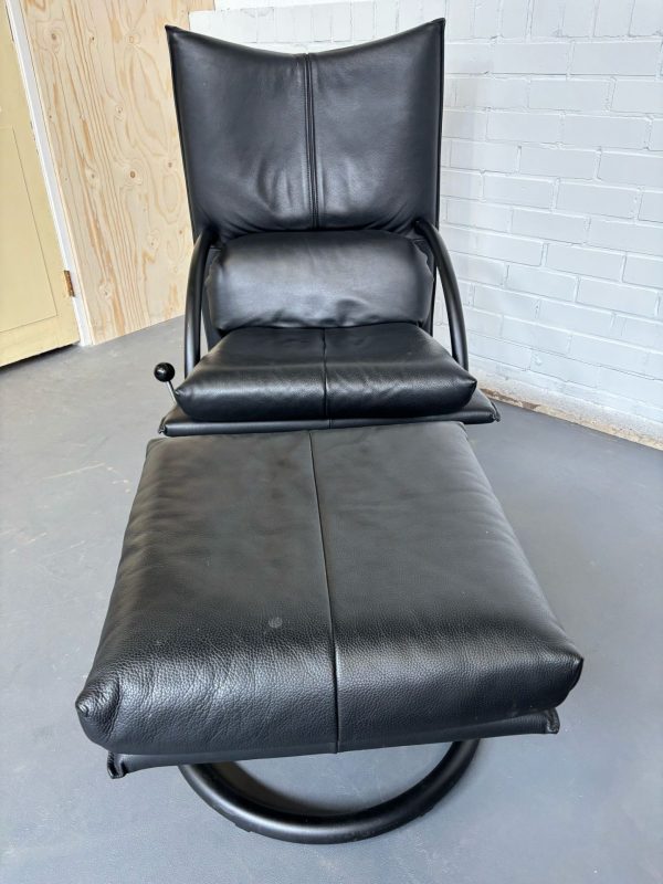 Relaxfauteuil en voetenbank - Rolf Benz - Afbeelding 2