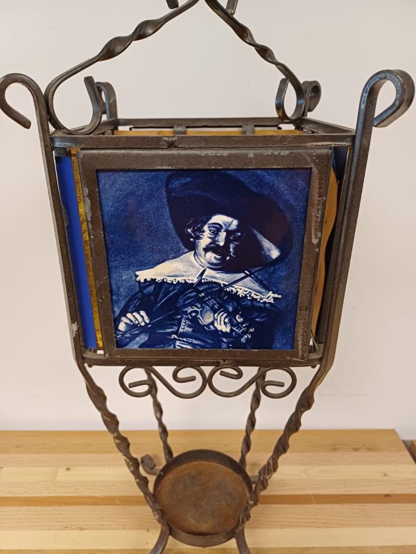 Vintage paraplubak met tegels van Frans Hals - Afbeelding 4