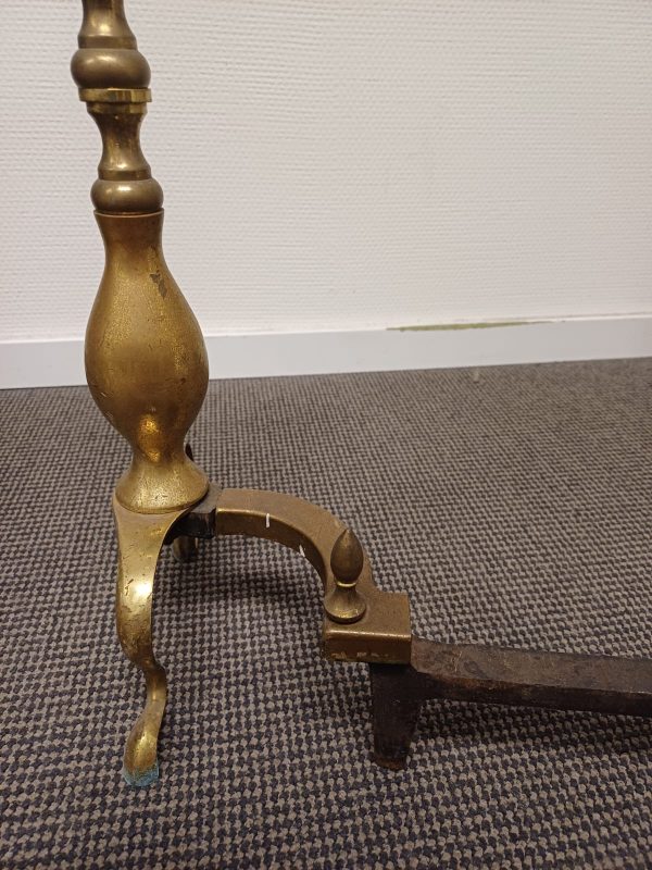 Vintage koperen haardbokken - Afbeelding 4