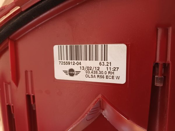 Mini Cooper achterlampen - Afbeelding 6