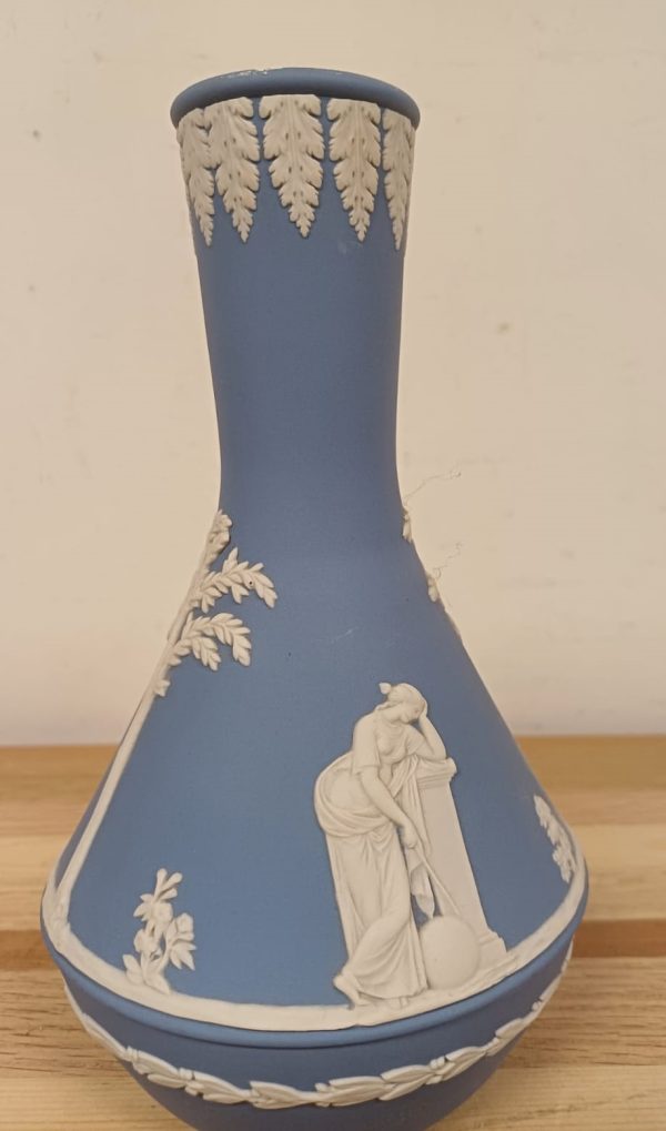 Wedgwood Blue Jasperware - Griekse vaas - Afbeelding 4
