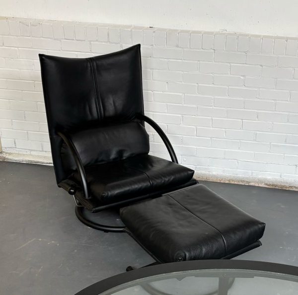 Relaxfauteuil en voetenbank - Rolf Benz - Afbeelding 3