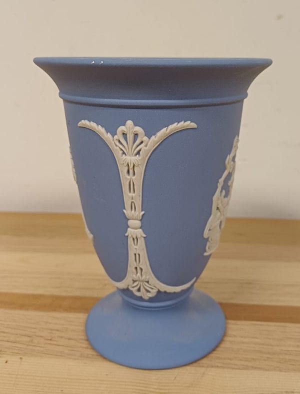 Wedgwood Blue Jasperware - Griekse vaas - Afbeelding 5