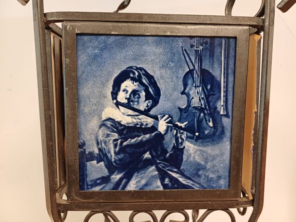 Vintage paraplubak met tegels van Frans Hals - Afbeelding 7