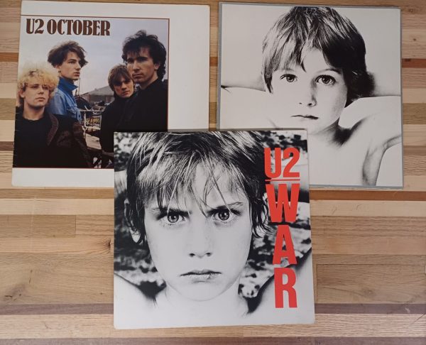 U2 vinyl set - 3 stuks