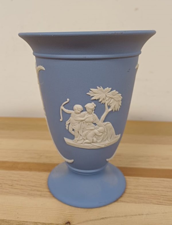 Wedgwood Blue Jasperware - Griekse vaas - Afbeelding 7