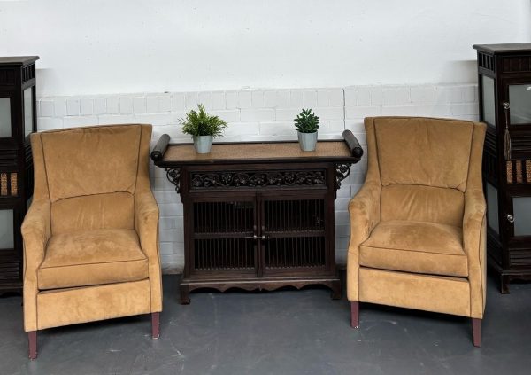 Velours fauteuil - 2 stuks - prijs per stuk - Afbeelding 4