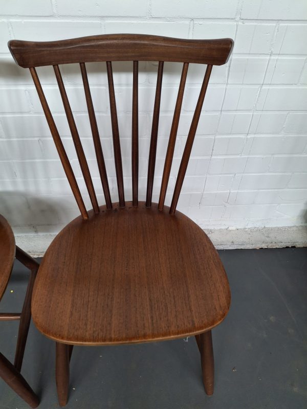 Pastoe Spijlenstoelen - vintage stoelen - 3 stuks - Afbeelding 6