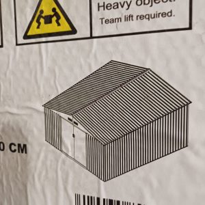Garden Shed tuinhuisje 340 x 382 x 210 cm - nieuw