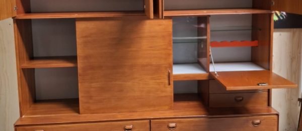 Vintage Fristho Franeker dressoir / wandkast - Afbeelding 10