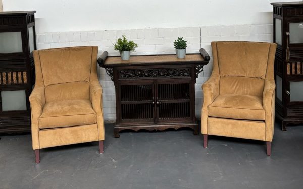 Velours fauteuil - 2 stuks - prijs per stuk - Afbeelding 6