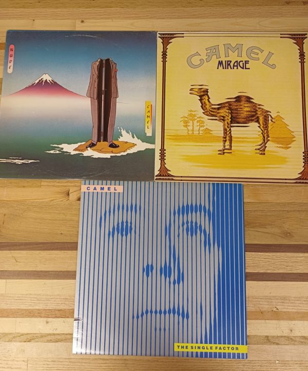 Camel vinyl set - 3 stuks