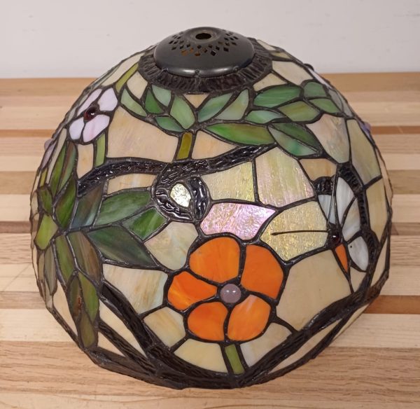 Glas in lood lampenkap - Tiffany style - Afbeelding 7