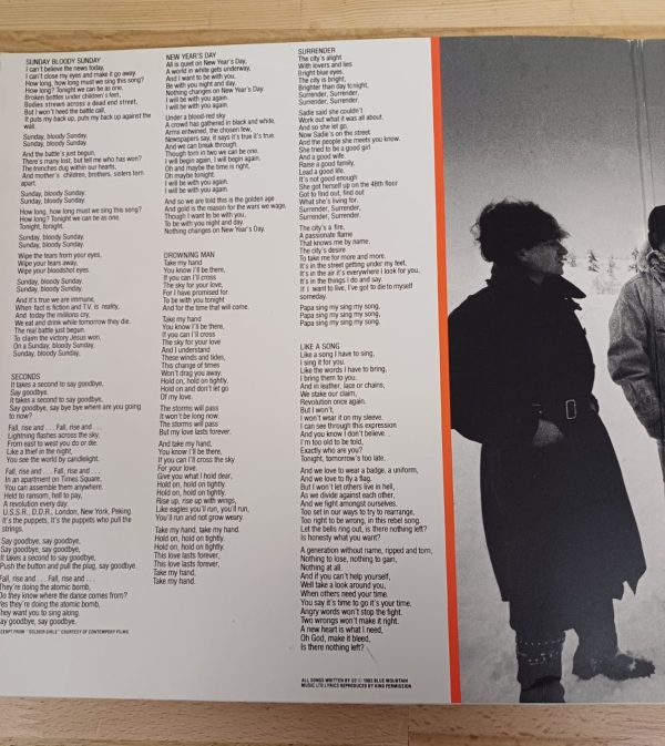 U2 vinyl set - 3 stuks - Afbeelding 13