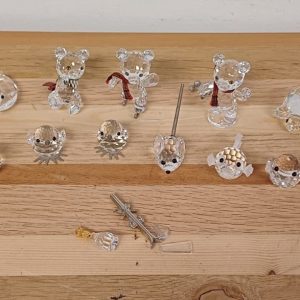 Swarovski beeldjes - 19 stuks