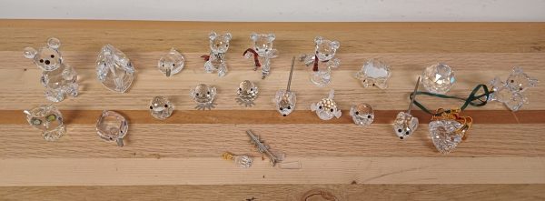 Swarovski beeldjes - 19 stuks